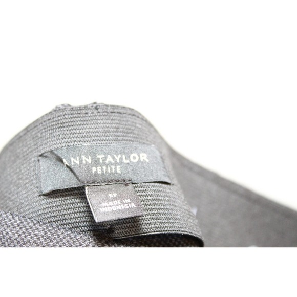Ann Taylor The Easy Wide Leg Pant Dark Harbor Grey Size PS Petite Small H14239 - Picture 10 of 12